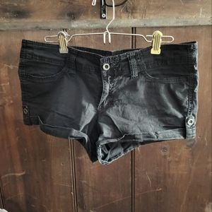 Wet seal black shorts